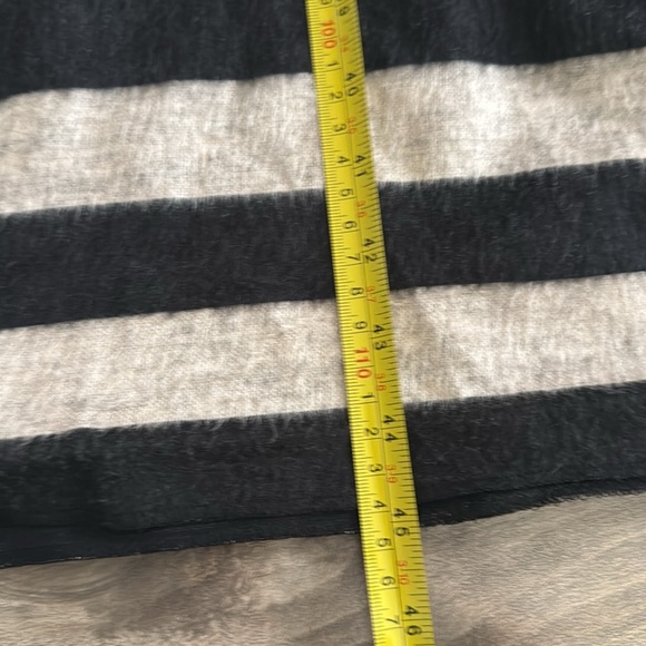 Tibi New York Sweater Dress striped long-sleeve size 4 - Picture 8 of 8